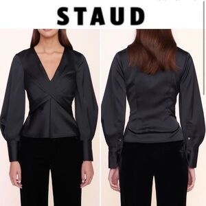 NWT Staud Black Blouse